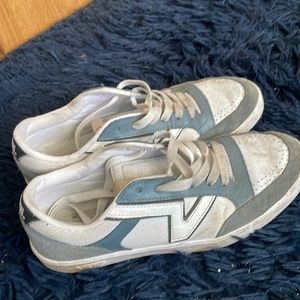 Vans Low Skool Torquoise and White